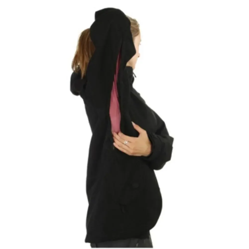 Nike Snowboarding Labelle Black Utility Outdoor Hooded Coat Medium